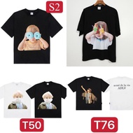 Baby Face ADLV Acm3 De La Vie Tshirt Oversized Mirror Unisex T-Shirt