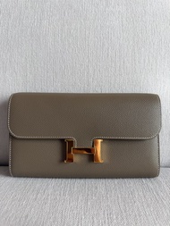 Hermes Constance to Go (Etoupe, 大象灰， Gold Hardware)
