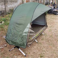 Tenda Velbed Full Set Dengan Velbednya Motif Polos , Tenda Offroad , Tenda Camping 1 Person