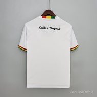 Jersi T-shirt Bob Marley, Sublimasi Penuh, Gaya Ajax, T-shirt Bohemian FC, Tee Lengan Pendek 3D, Ins