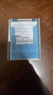 Toshiba MK1634GAL 硬碟