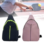 Ronyme Pickleball Bag with Zippers Portable Multipurpose Pickleball Racquet Carrier