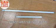 1PCS LED FIXTURE LIGHT THICK CASING 2FT / 4FT T8 | LAMPU KALIMANTANG PENDEK PANJANG 2 & 4 KAKI.