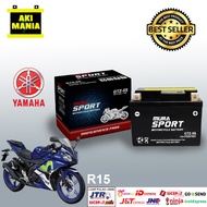 Aki motor yamaha r15 GTZ5S aki kering murasport berkualitas