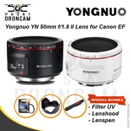 Yongnuo Lens 50MM F1.8 MARK II BONUS Package / FIX YN 50MM Lens