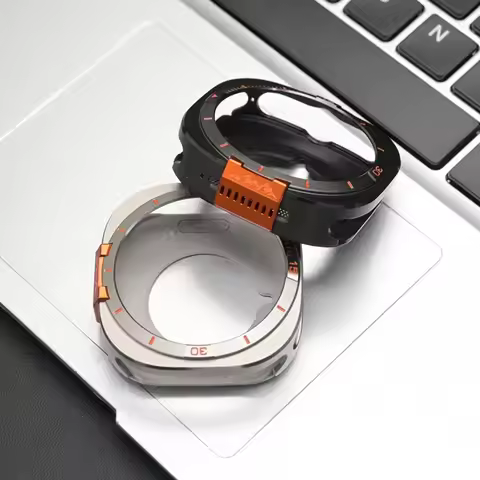Alloy Watch Case for Samsung Galaxy Watch Ultra 2 Metal Screen Protective Hollow Protector for Galax