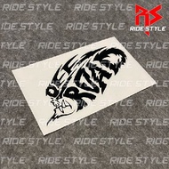 Wild Boar Off Road 4X4 Sticker Side Trunk Windscreen Tank Cover Hilux Revo Ranger Navara Dmax Triton