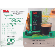 UCC - 行貨 UCC 咖啡工匠系列 長杯馥緹6度LINGO FORTE咖啡膠囊#00898(綠色包裝) #NESPRESSO 咖啡機適用 UCC Gourmet Lingo Forte 06 Co