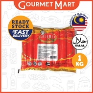 ( FOR KL & PJ AREA ONLY ) GOURMET CHEF  BEEF JUMBO SAUSAGE 6'' 1KG