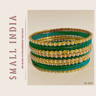 {**ส่งฟรี**} SMALL INDIA ☀️🌸 Multicolor Bangles ☀️🌸 11 Bangles