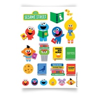 SST4 สติกเกอร์ Sesame Street Baby Family 1 A6 Sticker (A6 PP STK 403) W10 5xH14 8 cm