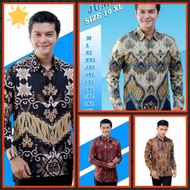 KEMEJA Eternal men's batik shirt, batik shirt, men's long-sleeved shirt BIG Size ML XL XXL 3XL 4XL 5