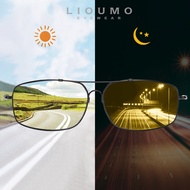 Top Memory Metal Photochromic Sunglasses Men Polarized Women Day Night Vision Driving Goggles Sun Glasses zonnebril heren UV400