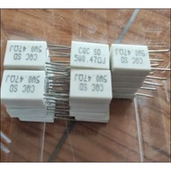 5 Watt Noble Resistor ohm 0.47 ohm Noble Resistor