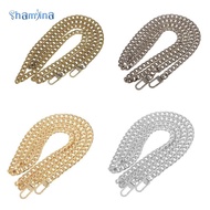 Shamjina Chain Clutch Crossbody Handbag with Clasp - 47 Inches