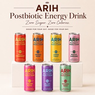 BTS ARIH Postbiotic Energy Drink | Zero Sugar | 7 Flavors | 250ml
