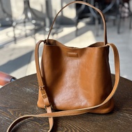 Genuine Leather Women's Bag Retro Soft Leather Women's Shoulder Crossbody Bag