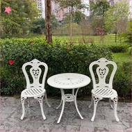 Bàn ngoài trời Nhôm đúc Nhập khẩu Bộ bàn ghế ban công ngoài trời Nhôm đúc Bàn ghế ngoài trời - B07