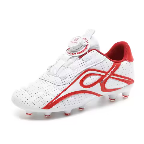 TaoBo 2026 Kid Quick Lacing Soccer Shoes Size 28-39 Long/Short Spikes Children's MG Baseball Match F
