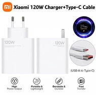 Original Xiaomi Charger 120W Fast Charger Hyper Charge Turbo Charging Adapter With 6A Type-C Cable For Xiaomi 12T 12 Lite 11T Pro 12 Ultra Mix 4 Redmi K50 Pro Note 12 Pro+ Poco F4 GT Black Shark 4S 5 RS Pro Super Fast charge head