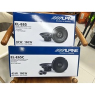 ALPINE EL-E65C 6.5-Inch Crossover Speaker/EL-E65 6.5-Inch Coaxial Speaker Car Stereo