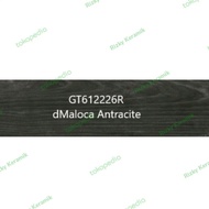 Granit Motif kayu/dMaloca Antracite/Granit/Motif Kayu series/15x60cm