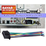 Pioneer AVH G215BT AVH-G215BT AVHG215BT Double DIN 2 DIN Cable Harness Wiring Loom
