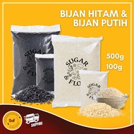 500g 100g Sesame Seeds Black White Bijan Hitam Bijan Putih Halal