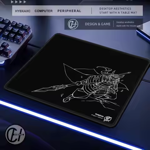 Gamer Professional Kurosun Samurai Gaming Mouse Pad Game Ultrafine Surface Balance Mouse Mat 45x40CM