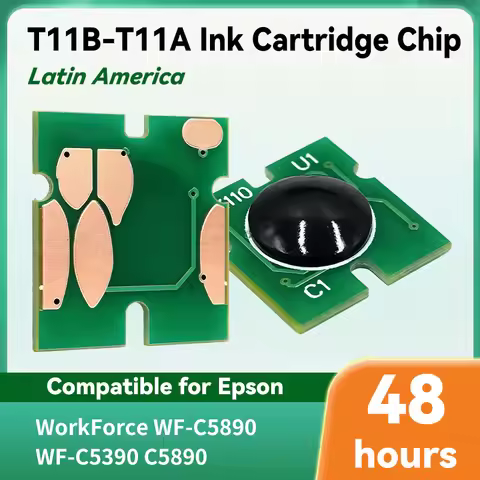 Latin America T11A1 T11B1 T11A2 T11A3 T11A4 one time chip Ink Cartridge Chip Compatible For Epson WF