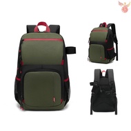 Camera Backpack Water-resistant Camera Bag Photography Backpack Large Capacity Camera Case with Tripod Holder 15.6 Inch Laptop Compartment  Came-507