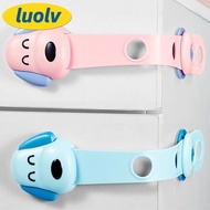 LUOLV Refrigerator Protection Lock, Cabinet Lock Cupboard Lock Child Safety Lock, High-quality Cartoon Safety Protection Drawer Lock