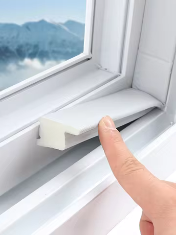 Special Seal Strip for Plastic Steel Sliding Windows - 3m Outer Seal + 3m Inner Seal + 3m Middle Gap