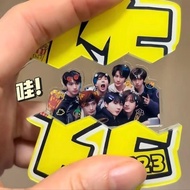 Times Youth League TNT Pull-out Pendant Creative Homemade Star Concert Peripherals Materials Gifts G