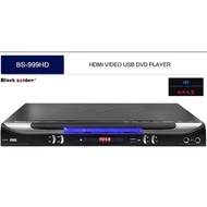 BLACK SPIDER DVD PLAYER BS-999HD