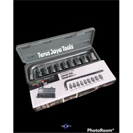 MATA Socket Wrench Set 10pcs 8-24mm - Socket Bit Set Socket Wrench/ Socket Wrench Set