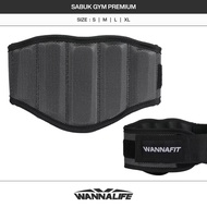 Wannalife Premium Gym Belt | Power Weight Lifting Belt | Gym & Fitness Accessories