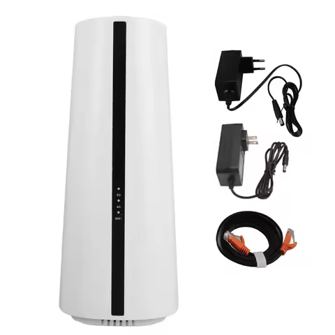 5G CPE Router with SIM Card Slot 2.4G 5.8G Dual Band Router Support 32 Users 5G NR NSA SA Wireless I