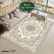 ( 🔥Raya Special 🔥) Karpet 3D Crystal Velvet Anti-Selip untuk Home Decor, Saiz M hingga 6XL, Lembut &