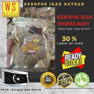 Fish Keropok Soon Baby Mini Pack Once With sos (50g)/Natrah Keropok/Fish Crackers