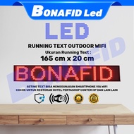 Led RUNNING TEXT 165x20cm Outdoor wifi