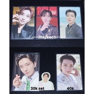 OFFICIAL PHOTOCARD SEVENTEEN JOSHUA MEMBERSHIP HOTEL, DELUXE FML, ATTACCA OP2, CARARLAND24 SET, DIGI