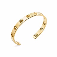 Tory Burch Pierced T Cuff Bracelet, Tory Gold 6226