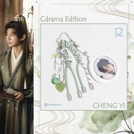 GANTUNGAN Cheng Yi Cdrama Actor Keychain Bag Charm Key Custom Photo PinRing
