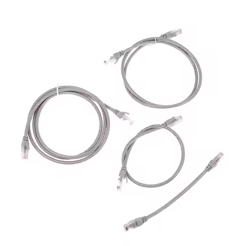 【C】CAT6E Ethernet Network Cable Male To Male RJ45 Patch LAN Short Cable 0.2m-1.5m