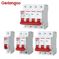1P 2P 3P 4P DC 1000V MCB Solar Mini Circuit Breaker Overload Protection Switch 6A 10A 16A 20A 25 32A
