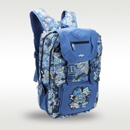 🇦🇺 Smiggle Away Foldover Backpack Blue (ขนาด 18 นิ้ว)