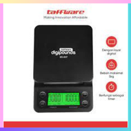 READY Taffware Digipounds Timbangan Kopi Digital Timer Coffee Scale 5kg 0.1g - timbangan kopi digita