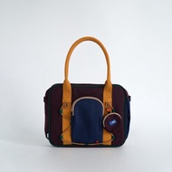 GRAPE COLOR POP 托特包/斜背包，可收納 15-16 吋筆記型電腦