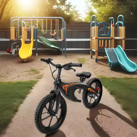 Mini Electric Balance Bike For Kids New Design 33KM/H 24V 350W 5.2Ah 2-5 Years Kids' Dirt Bike 24V 3